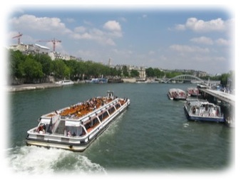 The Seine river, France