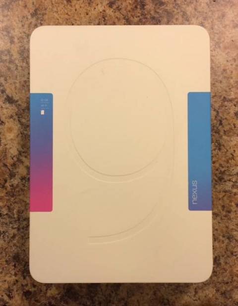 Google Nexus 9 packaging
