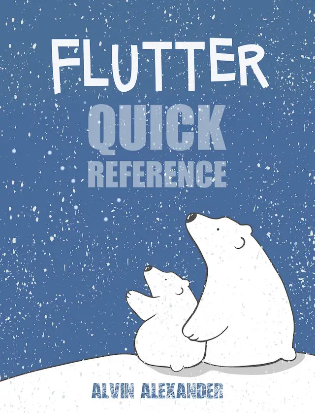 Flutter Quick Reference - book cover