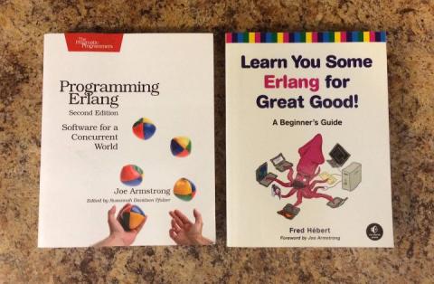 Erlang programming books