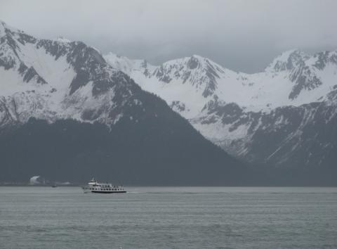 Tour boat, Resurrection Bay, Seward, Alaska