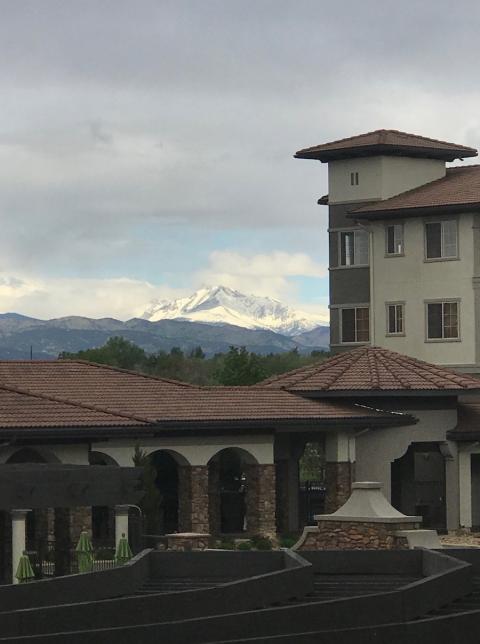 White Rocky Mountain top, May 18, 2019