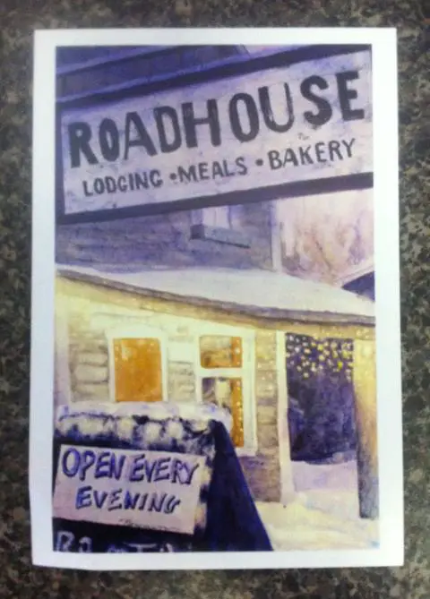 Talkeetna Roadhouse (postcard)