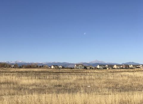The Moon, Rocky Mountains, and Colorado (Photo 1)