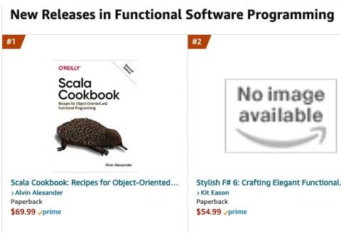 Scala Cookbook: #1 new release in functional programming