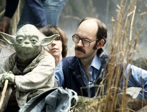 Empire Strikes Back - Yoda behind the scenes