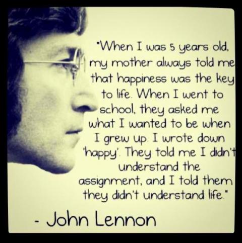 John Lennon on understanding life