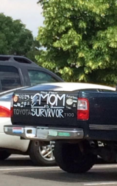 Mom is a survivor
