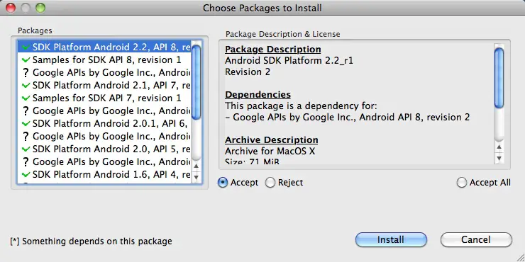 Android ADT Eclipse installation