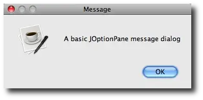 joptionpane input dialog default text