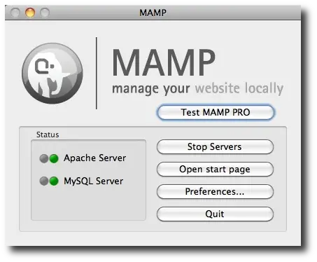 MAMP - Mac Apache MySQL PHP