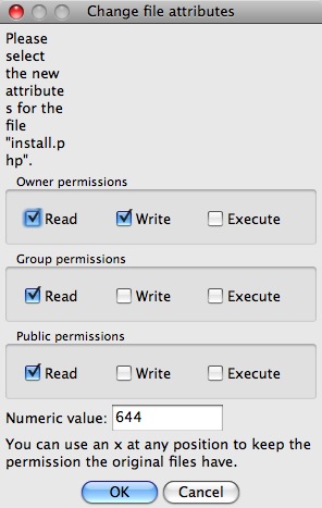 unix make file executable windows