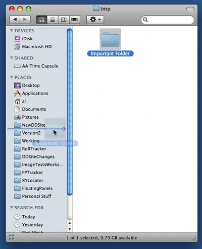 how create file on mac