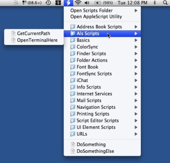 Mac Automation Scripting Guide: Using the Systemwide Script Menu