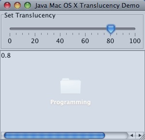 create a key listener in java for mac