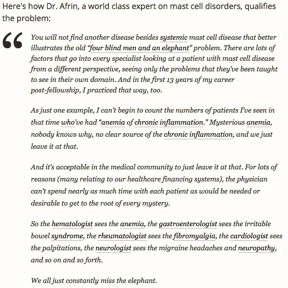 Dr. Afrin quote