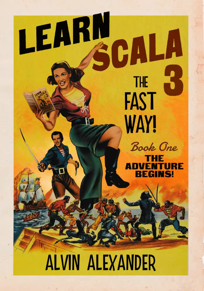 Learn Scala 3 The Fast Way! (book cover)