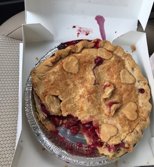 Cherry pie, Estes Park, Colorado