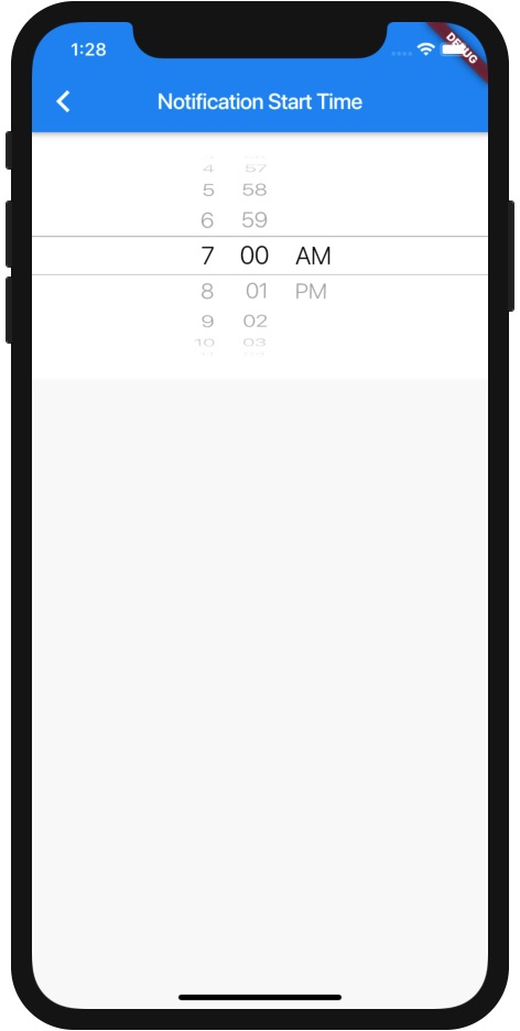 How to use the Flutter CupertinoDatePicker in “time picker” mode