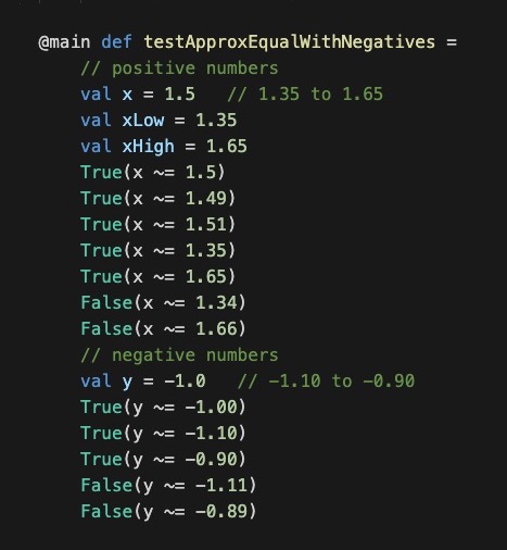 Scala SimpleTest test names