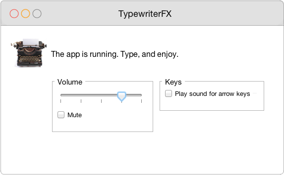 type writer sounds for mac