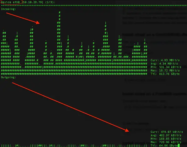 nload - A Linux real-time network traffic monitor | alvinalexander.com