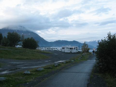 Campground in Seward, Alaska