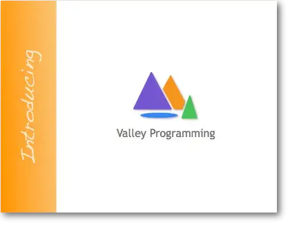 Valley Programming postcard