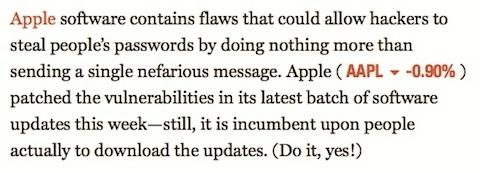 Huge Apple iOS and Mac OS X security flaw