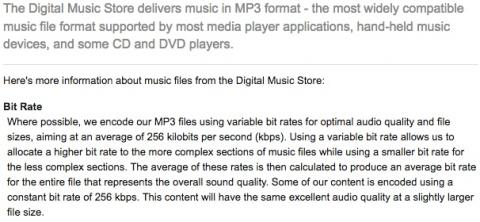 Poor Amazon MP3 quality