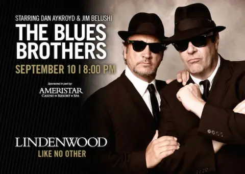 The Blues Brothers, on the road