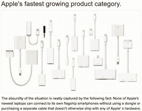 Apple, a dongle company