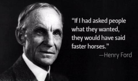Henry Ford: Faster horses