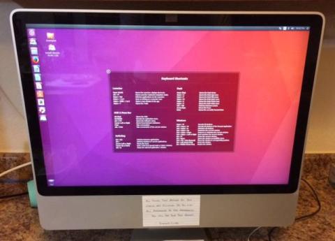 Ubuntu running on a 2008 27” iMac