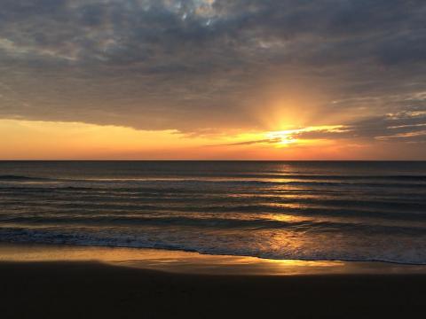 Sunrise in Virginia Beach, April, 2017