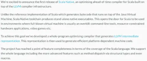 The Scala Native project
