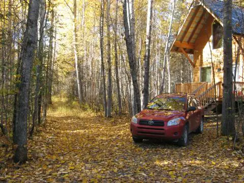 The cabin in Talkeetna, Alaska