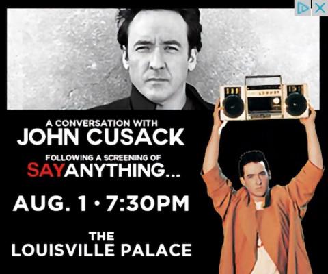 John Cusack at the Louisville Palace (August, 2019)