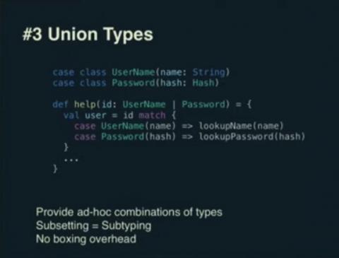 An example of Union Types in Scala 3 (Dotty)