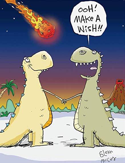 Dinosaur Make A Wish birthday card