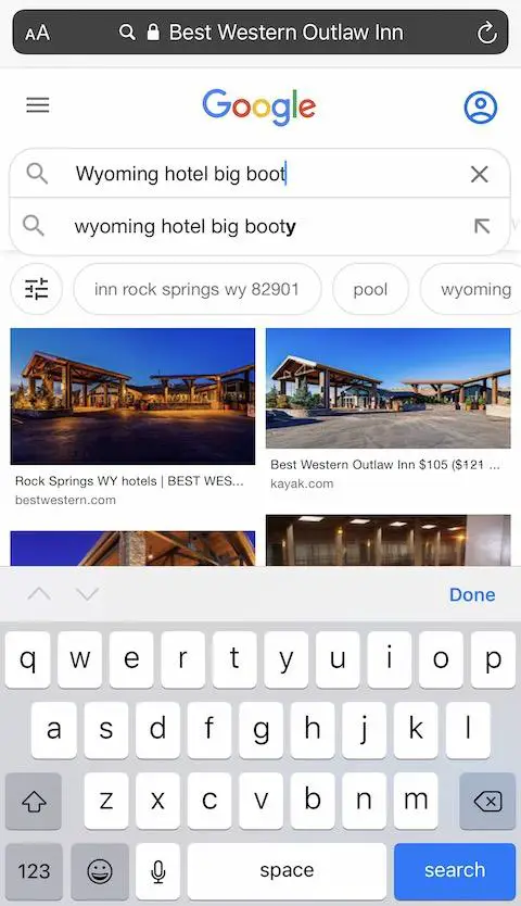 Wyoming big booty hotel