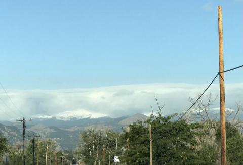 First Colorado snowfall, September 20, 2021