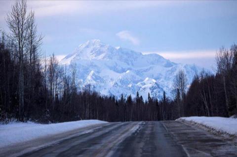 Denali, from ~70-90 miles south