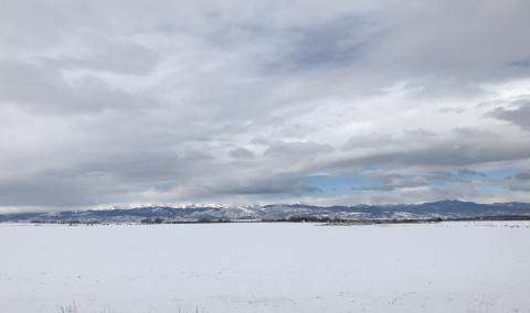 Snow on the Rocky Mountains (and John Denver lyrics)