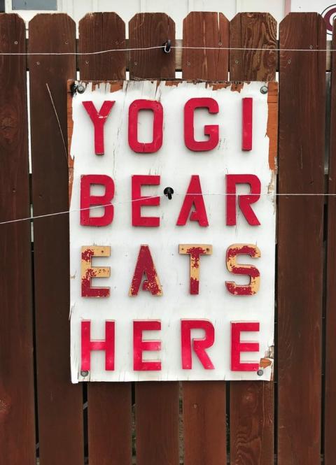 Yogi Bear Eats Here (Estes Park, Colorado)