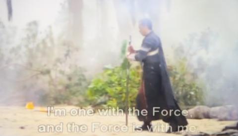 Star Wars: Rogue One: Demonstrating mantra meditation at its best