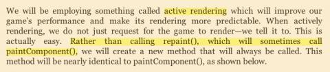Java repaint() may call (or skip) paintComponent (events coalesce)