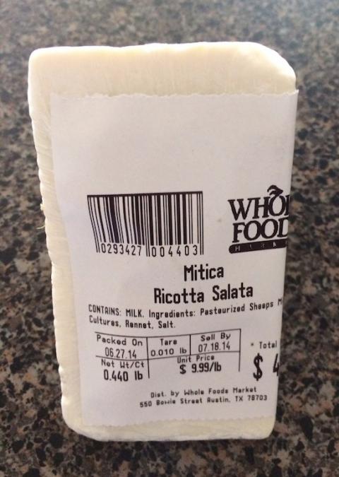 Mizithra cheese substitute