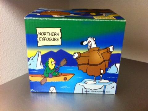 Northern Exposure coffee mug (Tundra Comics design)