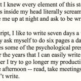 Michael Piller - Fade In - Write six pages a day